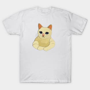 Paper Cut Cats Series! Sad Eyes T-Shirt